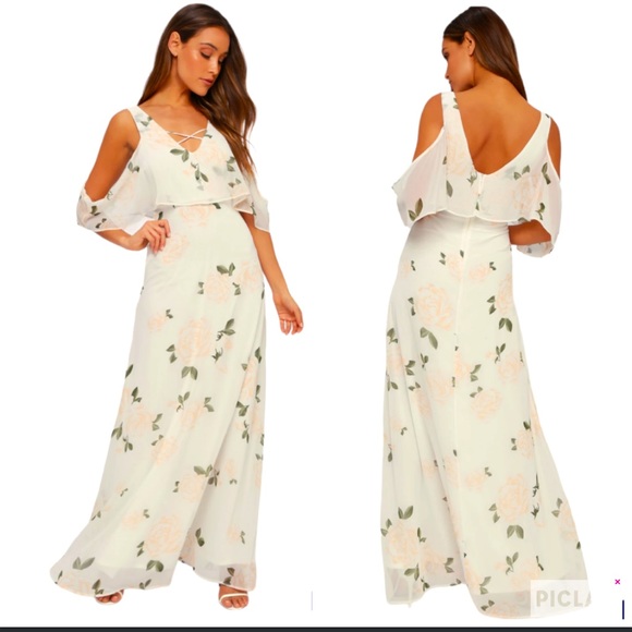 Lulus Dresses & Skirts - Lulu’s The Thought of You Floral Maxi Dress